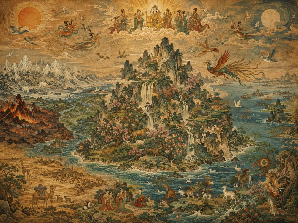 1. The World and Flower-Fruit Mountain