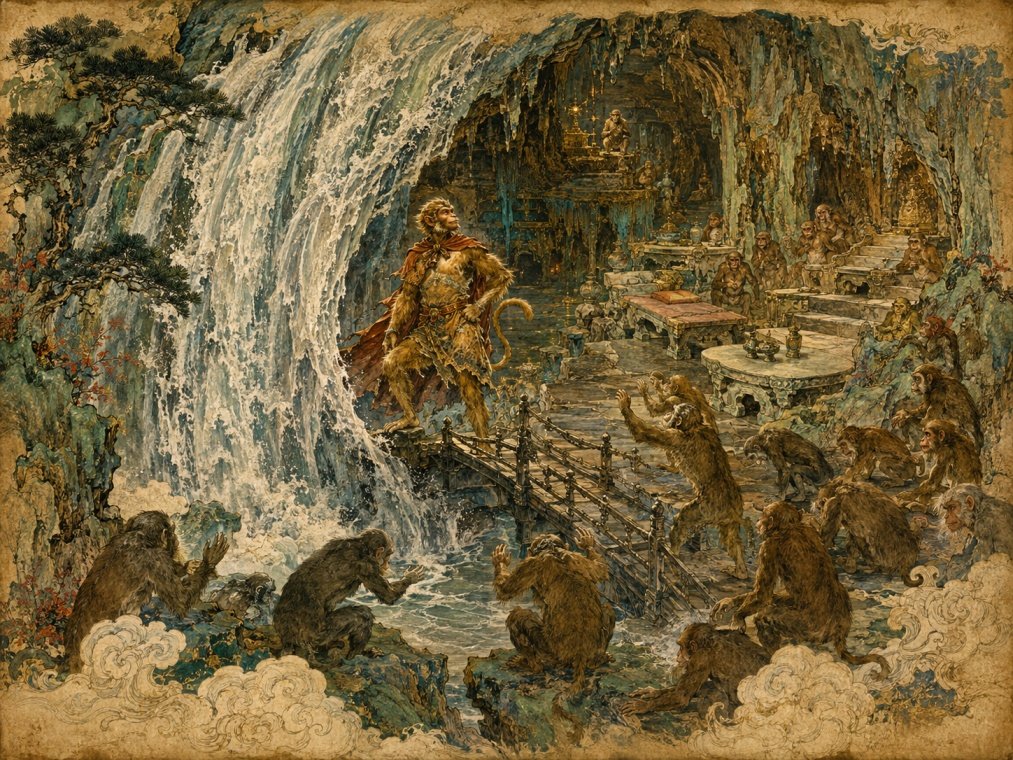3. Water-Curtain Cave and the Monkey King