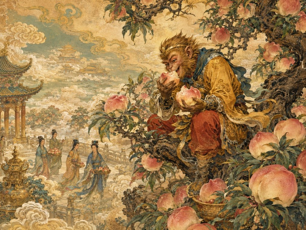 3. Guardian of the Immortal Peach Garden