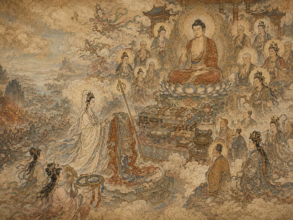 1. Tathāgata Sends Guanyin East