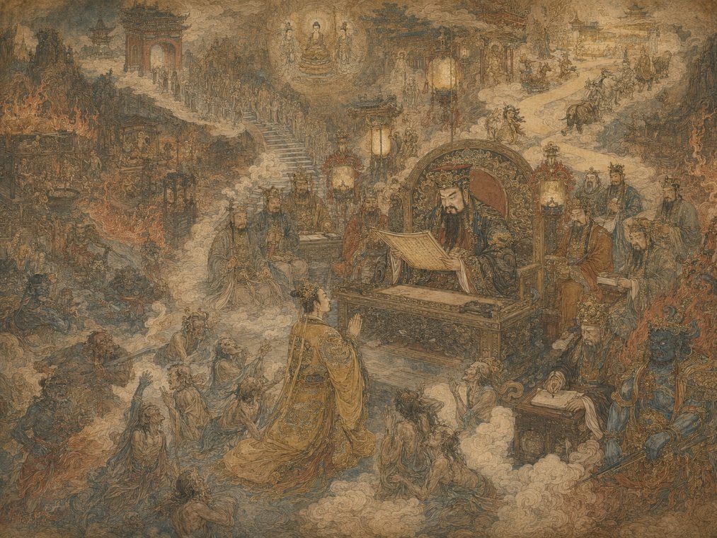 8. Taizong's Journey through the Underworld