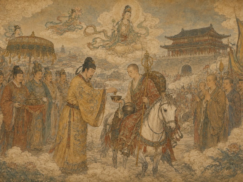 10. Tripitaka Begins the Journey West